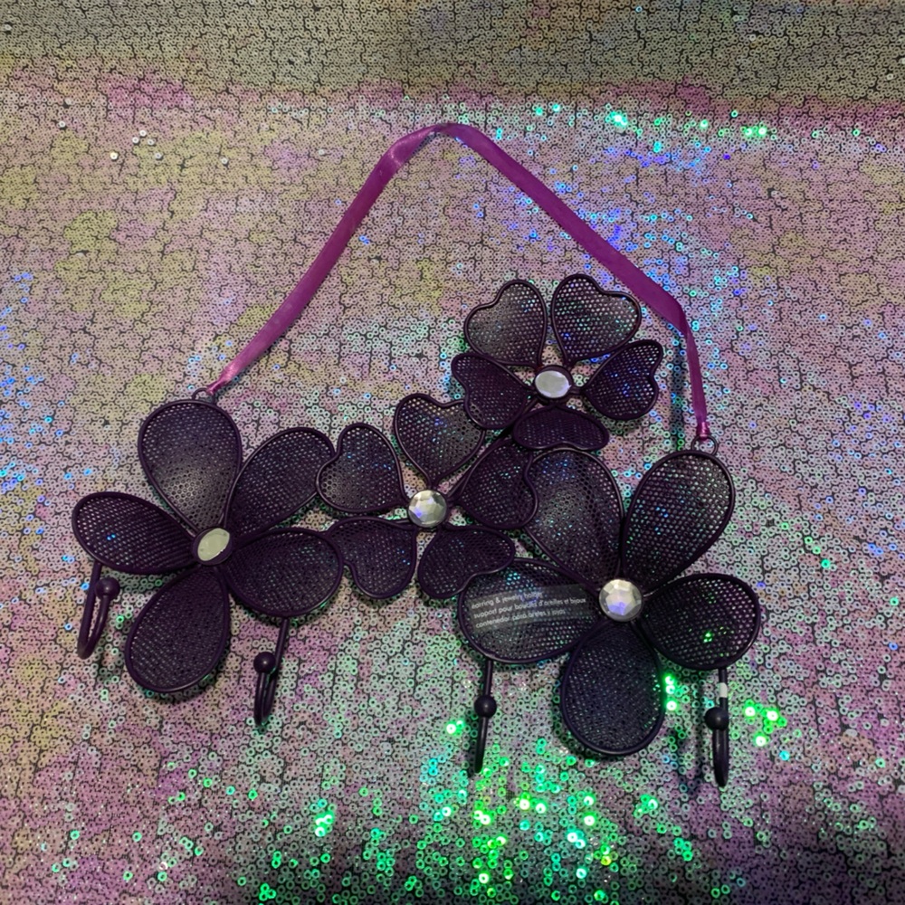 Purple Floral Women's Accessory